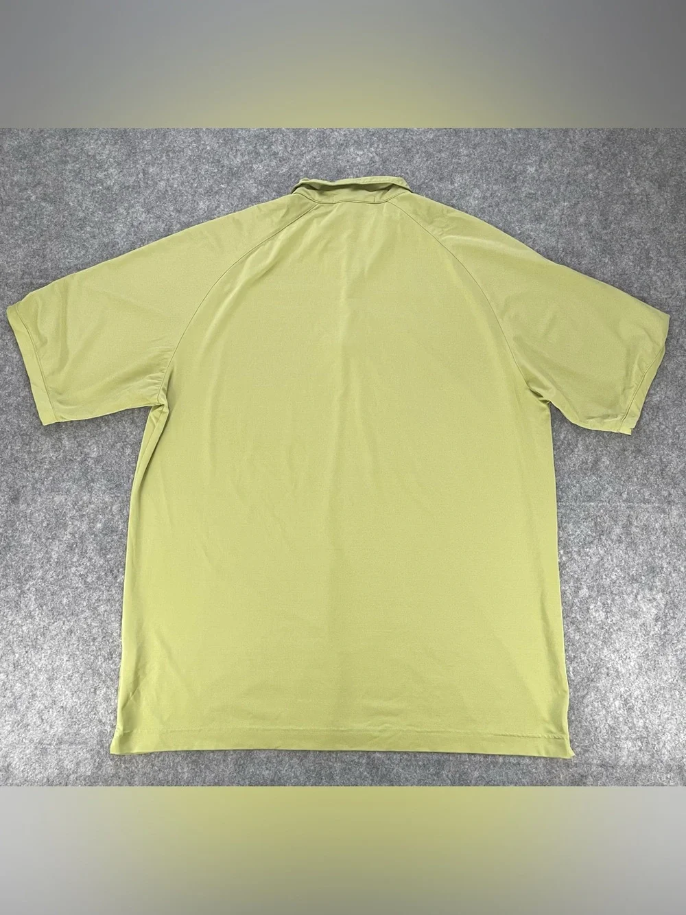 Lot of 2 Vintage Nike Golf Polo Shirts Mens XL Tiger Woods Quarter Zip Green